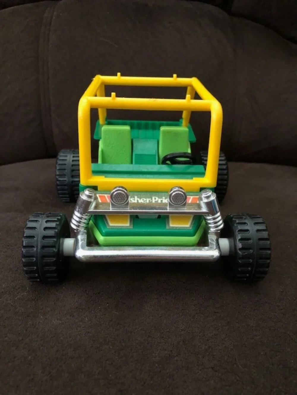 Vintage Fisher Price Off-Road Toy Dune Buggy Buster